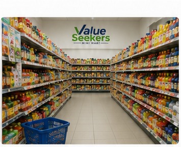 Value Seekers store aisle